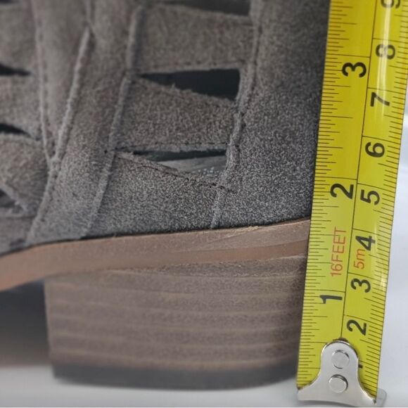 Vince Camuto Peera Gray Suede
Cutout Booties - Picture 9 of 9